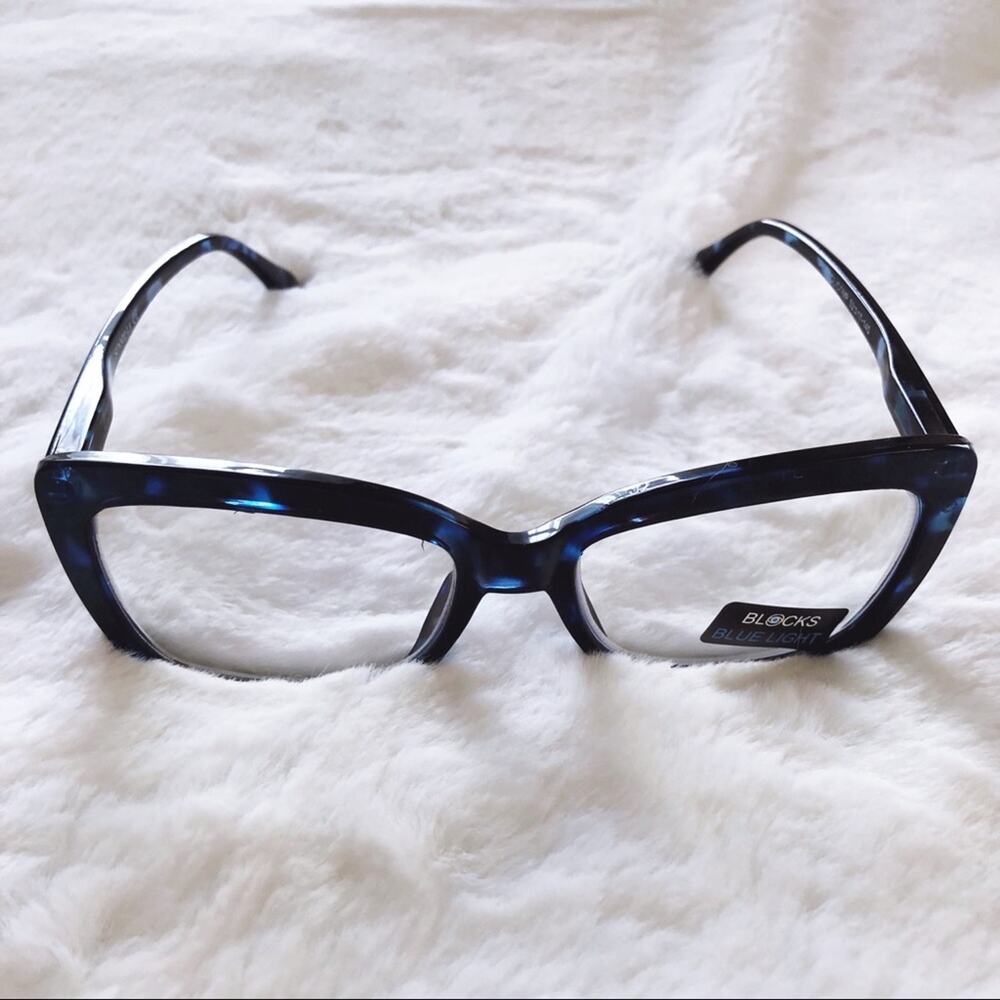 Grace Black & Blue Computer Blue Light Glasses - Picture 4 of 8